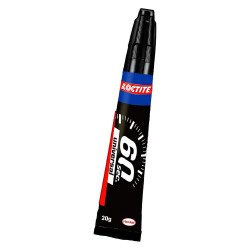 Colle gel extra forte et repositionnable Loctite 60 Secondes Universal - Tube de 20 g