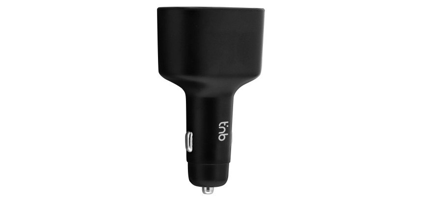 Chargeur allume-cigare 2 USB-A et 2  USB-C 78W