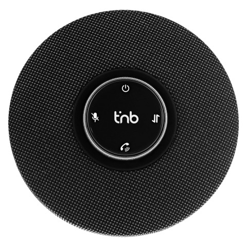 Altavoz para audioconferencia profesional con Bluetooth y cable USB-A/USB-C - negro T'nB