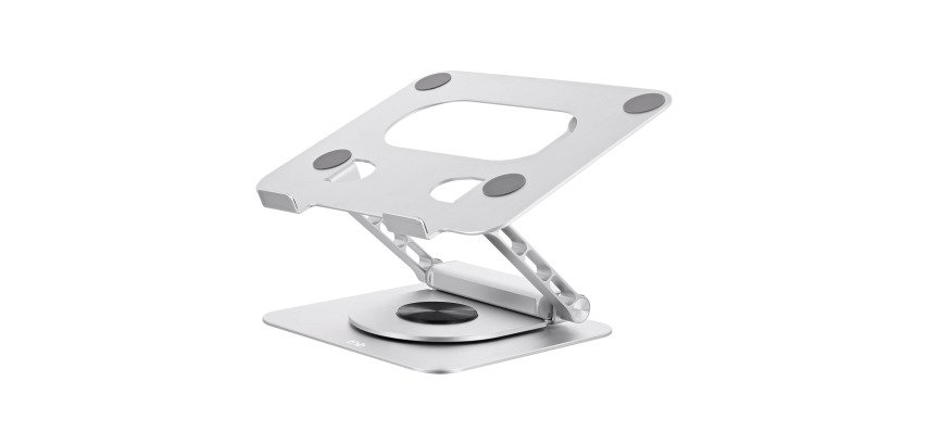 Adjustable 360° support notebook with 6-in-1 hub by TnB.