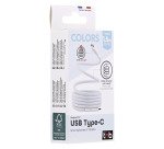 Cable USB-C 60W magnético y enrrollable 1,5 m TnB