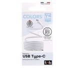 Cable USB-C 60W magnético y enrrollable 1,5 m TnB