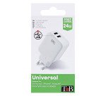 Chargeur secteur 2 ports USB-A  24W T'nB