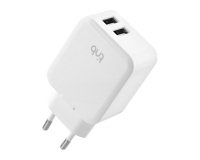 Wall charger 2 USB-A 24W TnB