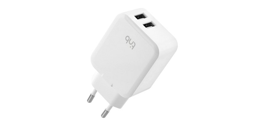 Chargeur secteur 2 ports USB-A  24W T'nB