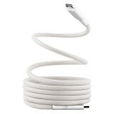 Cable USB-C magnético y enrrollable 1,5 m blanco T'nB