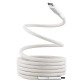 T'nB USB-C to USB-C cable with magnetic sheath 1.5m white