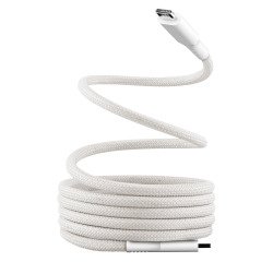 Cable USB-C 60W magnético y enrrollable 1,5 m TnB