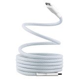 Cable USB-C magnético y enrrollable 1,5 m azul T'nB