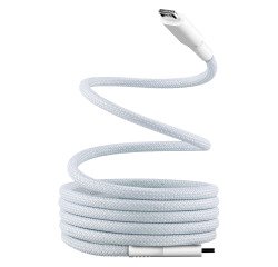 Cable USB-C 60W magnético y enrrollable 1,5 m TnB
