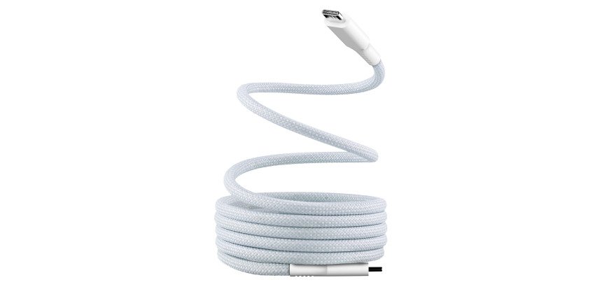 Cable USB-C 60W magnético y enrrollable 1,5 m TnB