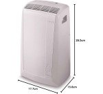 Climatiseur monobloc mobile Delonghi 2400 W