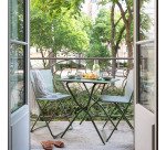 Table d'extérieur pliante BALCONY - Acier