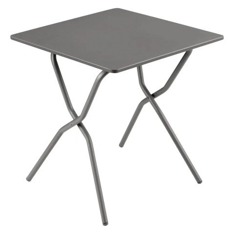 Mesa exterior metal plegable Balcony gris