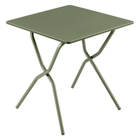 Mesa exterior metal plegable Balcony verde