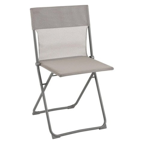 Silla exterior metal plegable Balcony gris