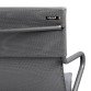 Fauteuil bas assise grand-confort HORIZON - 1 place -  Toile Batyline® DUO - Pied gris