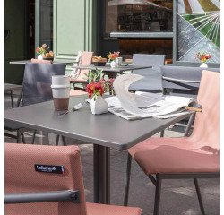 Chair with high comfort seat HORIZON