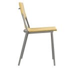 Stoel met comfortabele zitting HORIZON