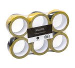 Ruban de signalisation de danger jaune et noir - 48 mm x 20 m