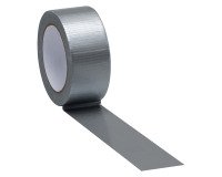 Grey cloth adhesive tape for repair work 48 mm x 25 m