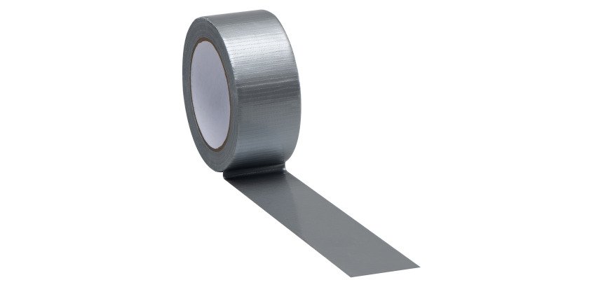 Ruban adhésif toilé gris pour travaux de réparation - 48 mm x 25 m