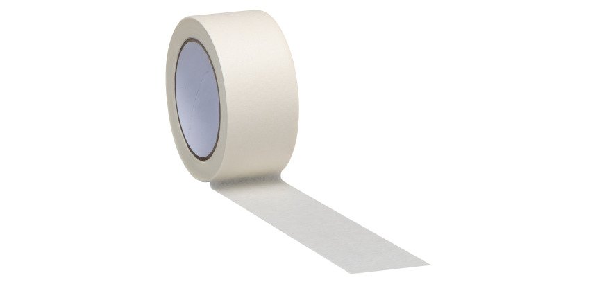 Ruban adhésif de masquage blanc - 50 mm x 40 m