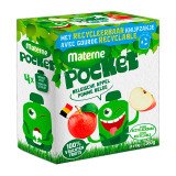 Compote de pommes Materne - 4 Gourdes de 90 g -