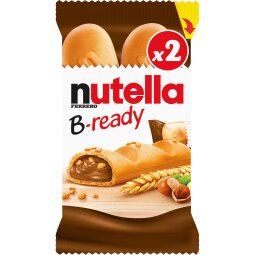 Koekjes gevuld met hazelnoten en cacao Nutella B-Ready - 44 g