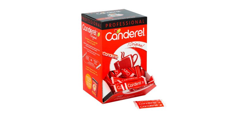 Edulcorant Canderel - Boîte distributrice de 500 sticks