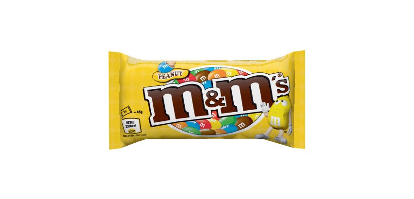 M&M's Erdnuss - Beutel mit 45 g