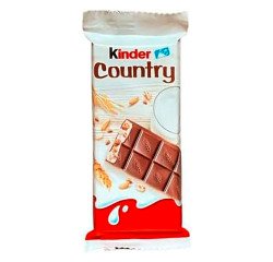 Riegel mit Schokoladenüberzug Kinder Country - 23,5 g