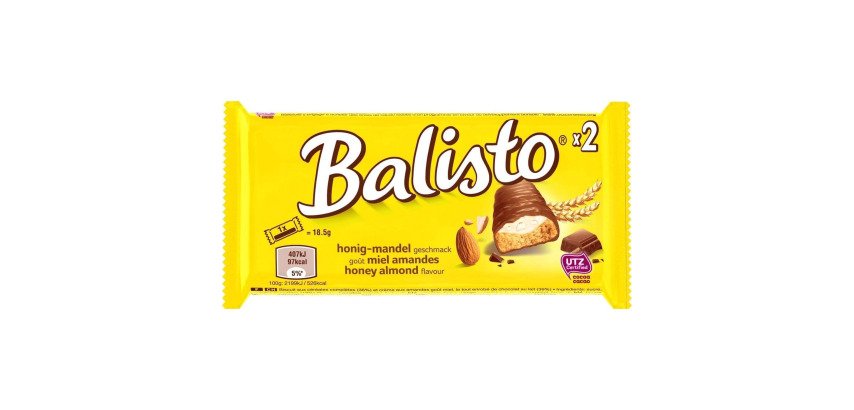 Barre miel amandes Balisto - 37 g