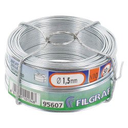 Fil d'attache zingué Filgraf - Bobine de 50 m