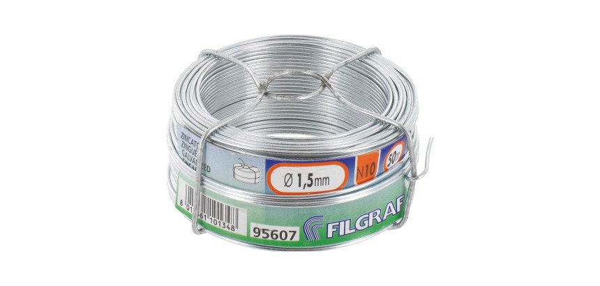 Fil d'attache zingué Filgraf - Bobine de 50 m