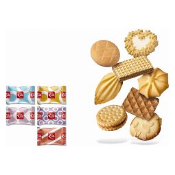 Assortment of Elite Fantastic Biscuits - Box of 120 pieces