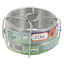 Fil d'attache zingué Ø 1,1 mm - Bobine de 50 m