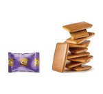 Biscuits Elite café noir - Carton de 120