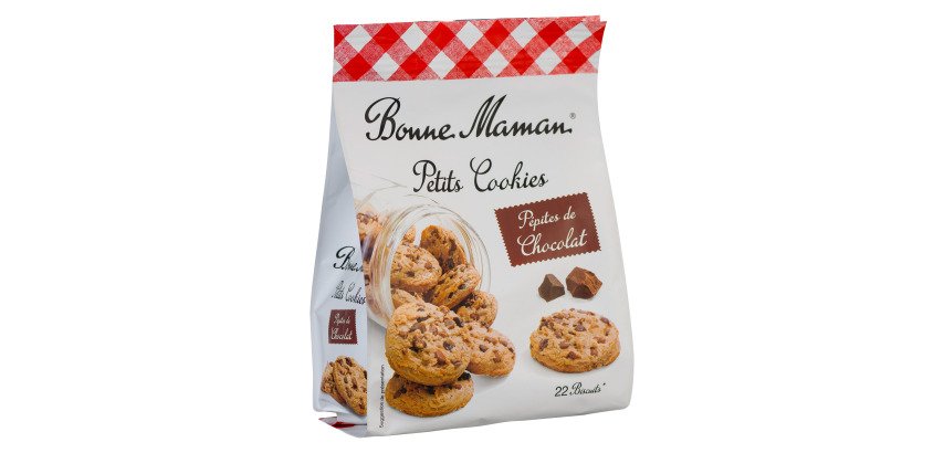 Small chocolate chip cookies from Bonne Maman - 250g pack