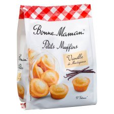 Petits muffins vanille de Madagascar Bonne Maman - Sachet de 235 g