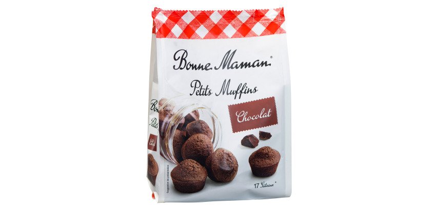 Chocolate chip muffins Bonne Maman - 235 g pack