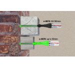 Marqueur spray effaçable Edding 8870 pointe éventail 3 à 13 mm