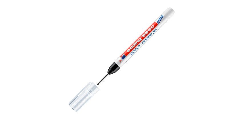 Permanent precision marker Edding 8850, 1 mm bullet tip.
