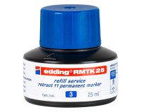 Recharge RMTK 25 pour marqueur permanent Edding 11 pointe ogive 1,5 à 3 mm