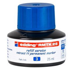 edding RMTK 25 Recharge d'encre retract 11 Marqueur permanent