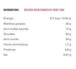 Barre de 4 petits carrés à croquer chocolat noisettes et éclats de noisettes Michel et Augustin - Boîte de 18