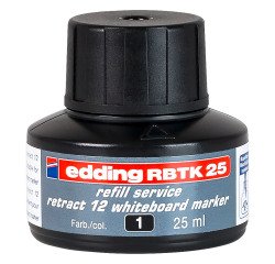 Recharge RBTK 25 pour marqueur effaçable Edding 12 pointe ogive 1,5 à 3 mm
