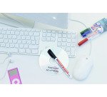 Marqueur permanent Edding 8400 CD/DVD pointe 0,5 à 1 mm - Pochette de 4