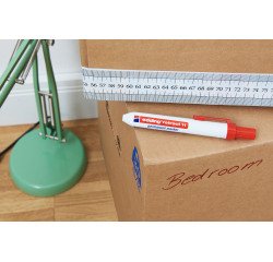 Rotulador permanente punta cónica retráctil de 1,5 a 3 mm edding 11