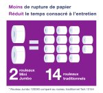 Karton 12 rollen toiletpapier mini jumbo Tork T2 professionnal